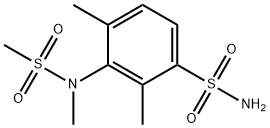 2,4-dimethyl-3-[methyl(methylsulfonyl)amino]benzenesulfonamide,871480-82-9,结构式