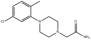 2-[4-(5-chloro-2-methylphenyl)piperazin-1-yl]acetamide Structure