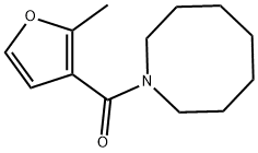 azocan-1-yl-(2-methylfuran-3-yl)methanone Struktur