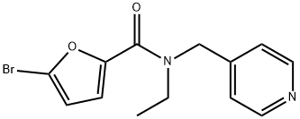 886641-65-2 5-bromo-N-ethyl-N-(pyridin-4-ylmethyl)furan-2-carboxamide