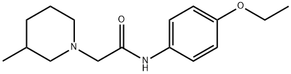 N-(4-ethoxyphenyl)-2-(3-methylpiperidin-1-yl)acetamide,891423-69-1,结构式