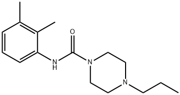 N-(2,3-dimethylphenyl)-4-propylpiperazine-1-carboxamide Struktur