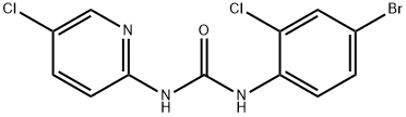 1-(4-bromo-2-chlorophenyl)-3-(5-chloropyridin-2-yl)urea Structure