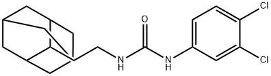 1-[2-(2-adamantyl)ethyl]-3-(3,4-dichlorophenyl)urea Structure