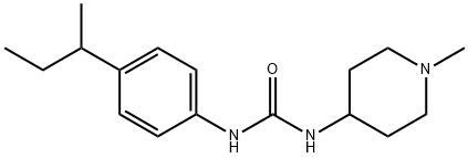 894259-88-2 1-(4-butan-2-ylphenyl)-3-(1-methylpiperidin-4-yl)urea