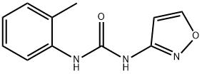 1-(2-methylphenyl)-3-(1,2-oxazol-3-yl)urea Struktur