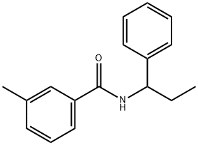 3-methyl-N-(1-phenylpropyl)benzamide|