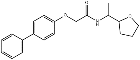 894659-06-4 N-[1-(oxolan-2-yl)ethyl]-2-(4-phenylphenoxy)acetamide