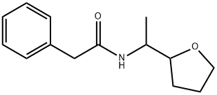 N-[1-(oxolan-2-yl)ethyl]-2-phenylacetamide Structure