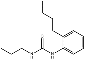 1-(2-butylphenyl)-3-propylurea Struktur