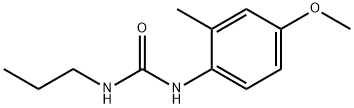 1-(4-methoxy-2-methylphenyl)-3-propylurea Structure