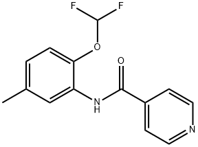 895941-40-9 N-[2-(difluoromethoxy)-5-methylphenyl]pyridine-4-carboxamide