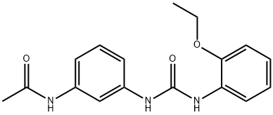 N-[3-[(2-ethoxyphenyl)carbamoylamino]phenyl]acetamide Structure