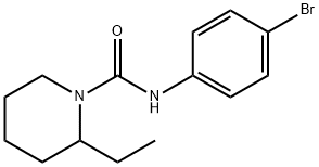 N-(4-bromophenyl)-2-ethylpiperidine-1-carboxamide Struktur