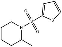 2-methyl-1-thiophen-2-ylsulfonylpiperidine,897450-04-3,结构式