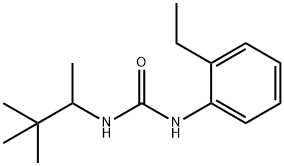 1-(3,3-dimethylbutan-2-yl)-3-(2-ethylphenyl)urea Structure