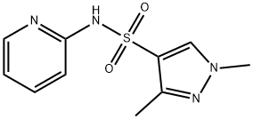 1,3-dimethyl-N-pyridin-2-ylpyrazole-4-sulfonamide,898086-94-7,结构式