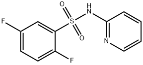 2,5-difluoro-N-pyridin-2-ylbenzenesulfonamide Structure