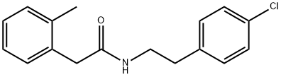 N-[2-(4-chlorophenyl)ethyl]-2-(2-methylphenyl)acetamide Structure