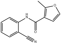 N-(2-cyanophenyl)-2-methylfuran-3-carboxamide,898136-24-8,结构式