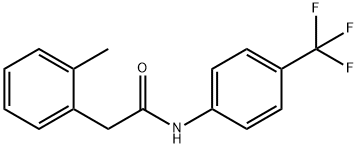 2-(2-methylphenyl)-N-[4-(trifluoromethyl)phenyl]acetamide Structure