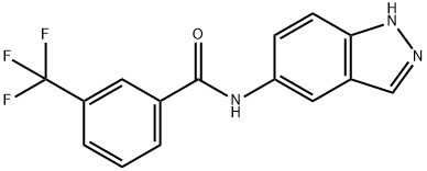 N-(1H-indazol-5-yl)-3-(trifluoromethyl)benzamide Structure