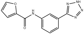 N-[3-(2H-tetrazol-5-yl)phenyl]furan-2-carboxamide Structure