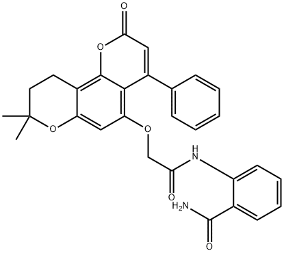 化合物 CLK8, 898920-65-5, 结构式