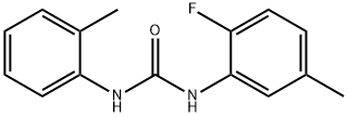 1-(2-fluoro-5-methylphenyl)-3-(2-methylphenyl)urea Structure