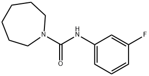 N-(3-fluorophenyl)azepane-1-carboxamide Structure