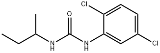 1-butan-2-yl-3-(2,5-dichlorophenyl)urea Struktur