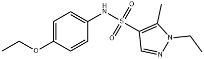 N-(4-ethoxyphenyl)-1-ethyl-5-methylpyrazole-4-sulfonamide|