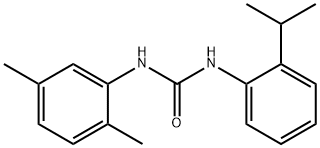 1-(2,5-dimethylphenyl)-3-(2-propan-2-ylphenyl)urea Structure