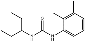 1-(2,3-dimethylphenyl)-3-pentan-3-ylurea Struktur