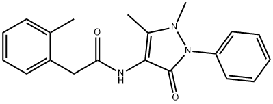 N-(1,5-dimethyl-3-oxo-2-phenylpyrazol-4-yl)-2-(2-methylphenyl)acetamide|