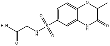 2-[(2-methyl-3-oxo-4H-1,4-benzoxazin-6-yl)sulfonylamino]acetamide Structure