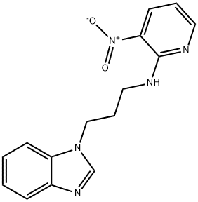 N-[3-(benzimidazol-1-yl)propyl]-3-nitropyridin-2-amine,924848-76-0,结构式