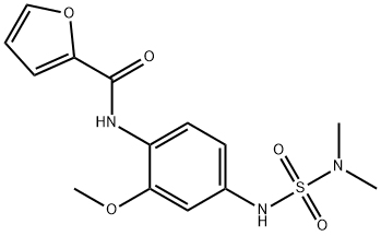 N-[4-(dimethylsulfamoylamino)-2-methoxyphenyl]furan-2-carboxamide Structure