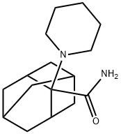 2-piperidin-1-yladamantane-2-carboxamide Structure