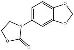 3-(1,3-benzodioxol-5-yl)-1,3-oxazolidin-2-one Structure