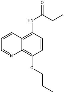 N-(8-propoxyquinolin-5-yl)propanamide Structure