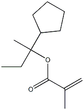 2-Propenoic acid, 2-methyl-, 1-cyclopentyl-1-methylpropyl ester|