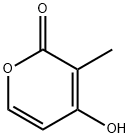 4-hydroxy-3-methylpyran-2-one Structure