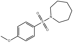 1-(4-methoxyphenyl)sulfonylazepane Structure