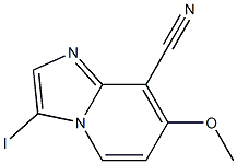 3-Iodo-7-methoxy-imidazo[1,2-a]pyridine-8-carbonitrile|