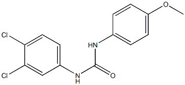 1-(3,4-dichlorophenyl)-3-(4-methoxyphenyl)urea Structure