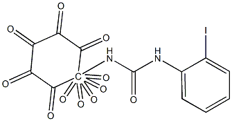 1-(4-decoxyphenyl)-3-(2-iodophenyl)urea,,结构式