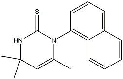 4,6,6-trimethyl-3-naphthalen-1-yl-1H-pyrimidine-2-thione