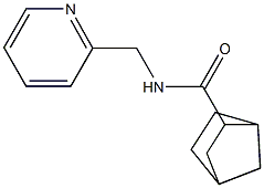 N-(pyridin-2-ylmethyl)bicyclo[2.2.1]heptane-3-carboxamide Structure