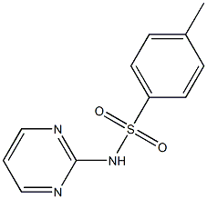 4-methyl-N-pyrimidin-2-ylbenzenesulfonamide Structure